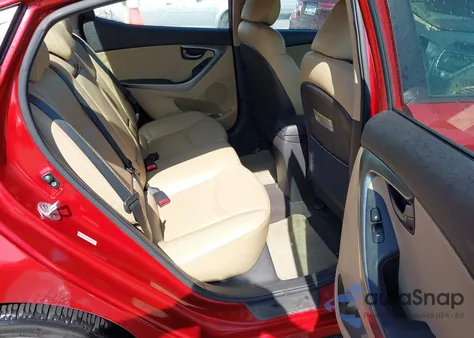 2011 Hyundai Elantra Limited (Ulsan Plant) from USA, damaged, VIN KMHDH4AE1BU131280